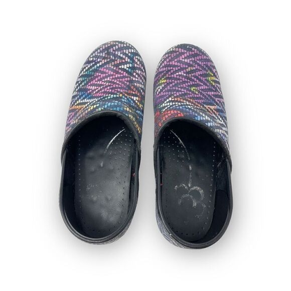 Sanita Original Professional Raffia Clog Multicolor Rainbow Women’s EU 39 US 9 - Picture 8 of 12